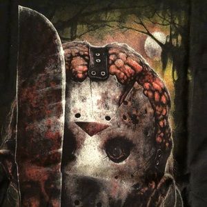 Electric Zombie Jason Goes To Hell Tee